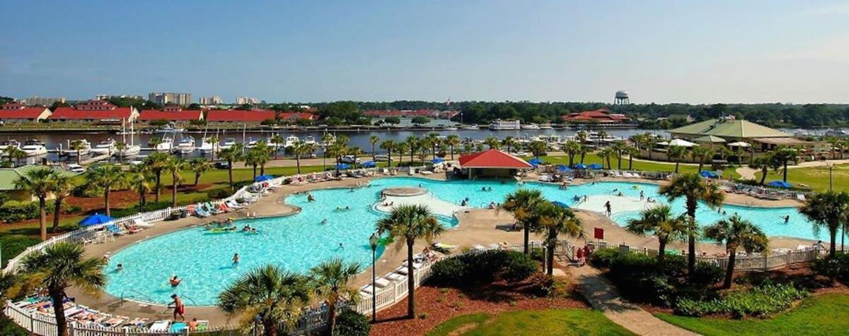 Waterfront Luxury Huge Condo With 15000Sf Pool Myrtle Beach Buitenkant foto